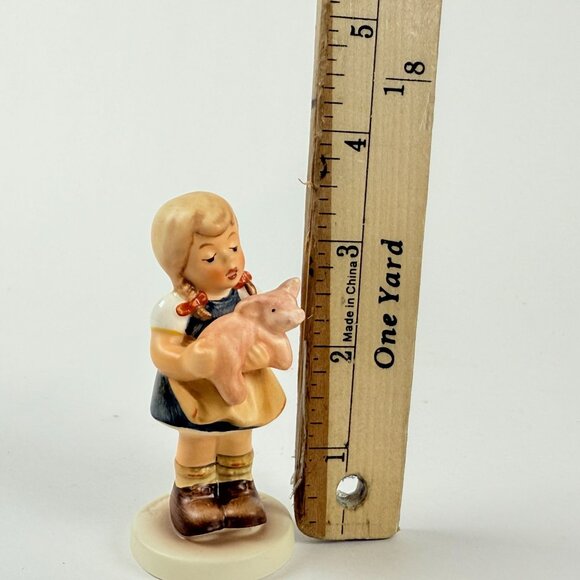 Goebel Hummel Vintage 4" Tall Pigtails Figurine 2052 TMK 7 Germany 1998 - Picture 6 of 6